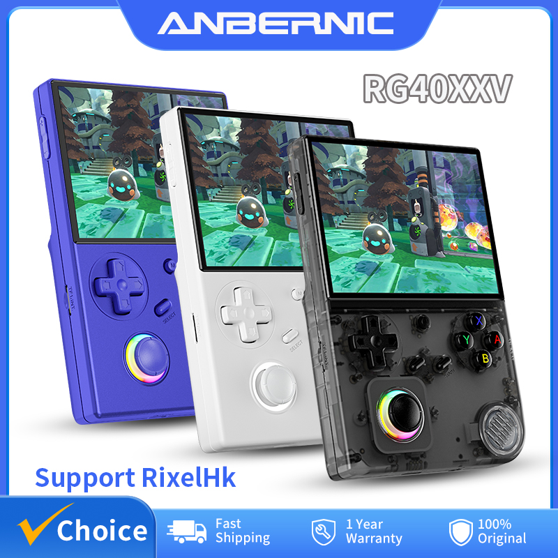 Retro Gaming Emulator - ANBERNIC RG40XXV Retro Handheld Game Console