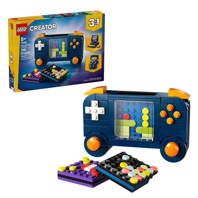 Retro Gaming Station - LEGO Creator 3in1 Building Blocks LG-31380