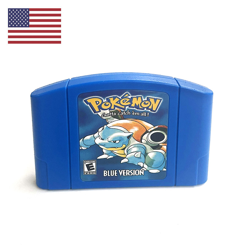 Retro Gaming Station - USA NTSC Version English Pokemon Blue