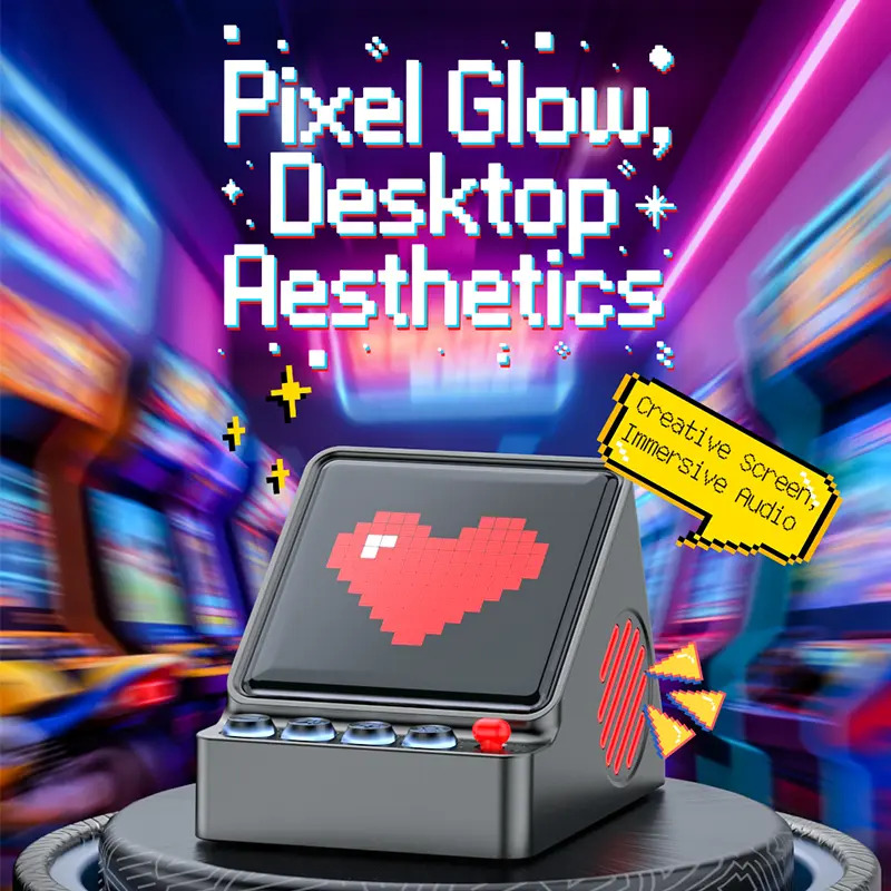 Retro Gaming Corps - Programmable LED Pixel Art Display Audio