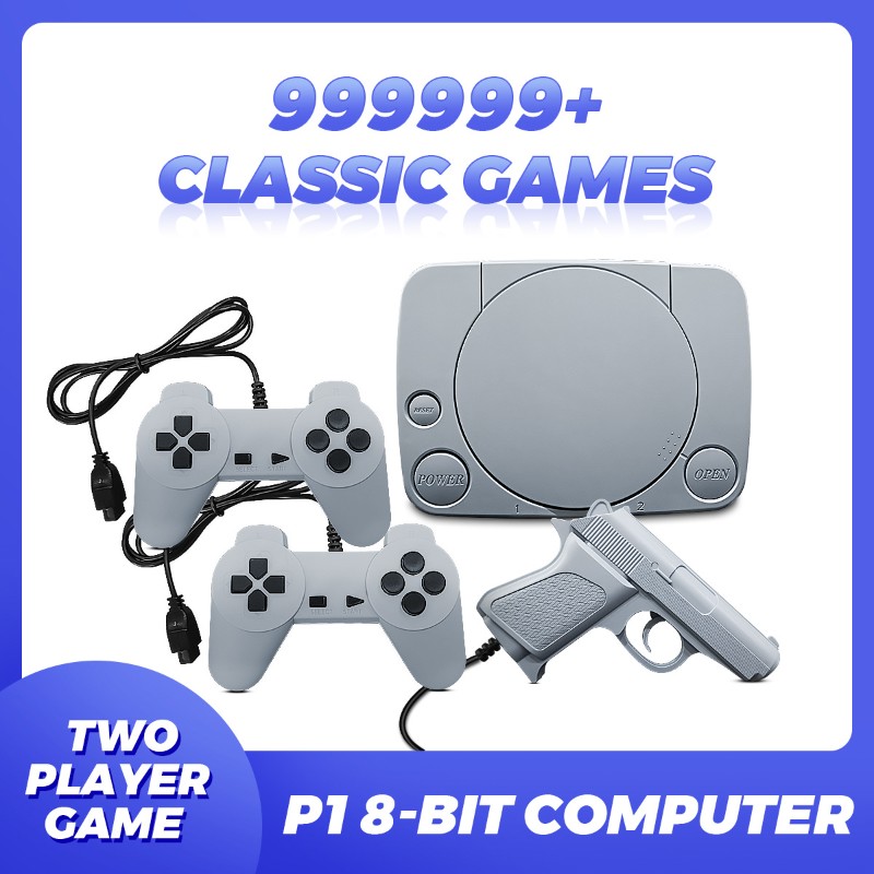 Retro Gaming Station - FC Plug-in console design, 8-bit game