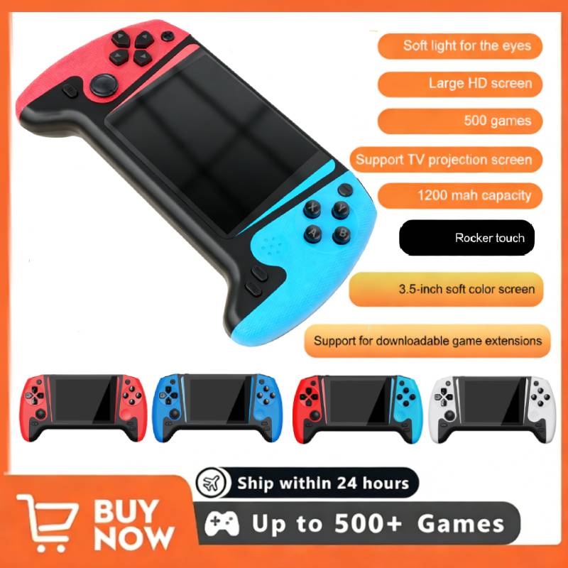 Retro Gaming Gameboy - Handheld Game for Kids, Preloaded 500