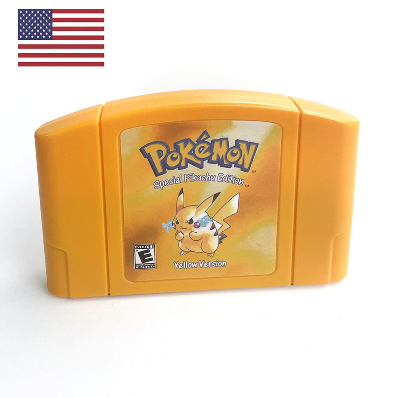 Retro Gaming Station - USA NTSC Version English Pokemon Yellow