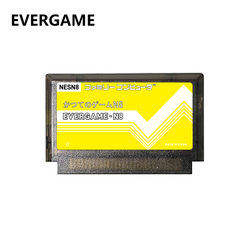 Retro Gaming Station - REMANK EVERGAME N8 NES Cartridge Super