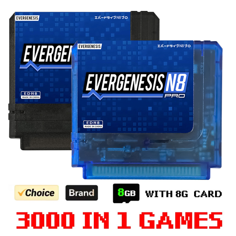 3000 in 1 Game Card ED N8 Pro  - огляд і ціна Retro Gaming Station