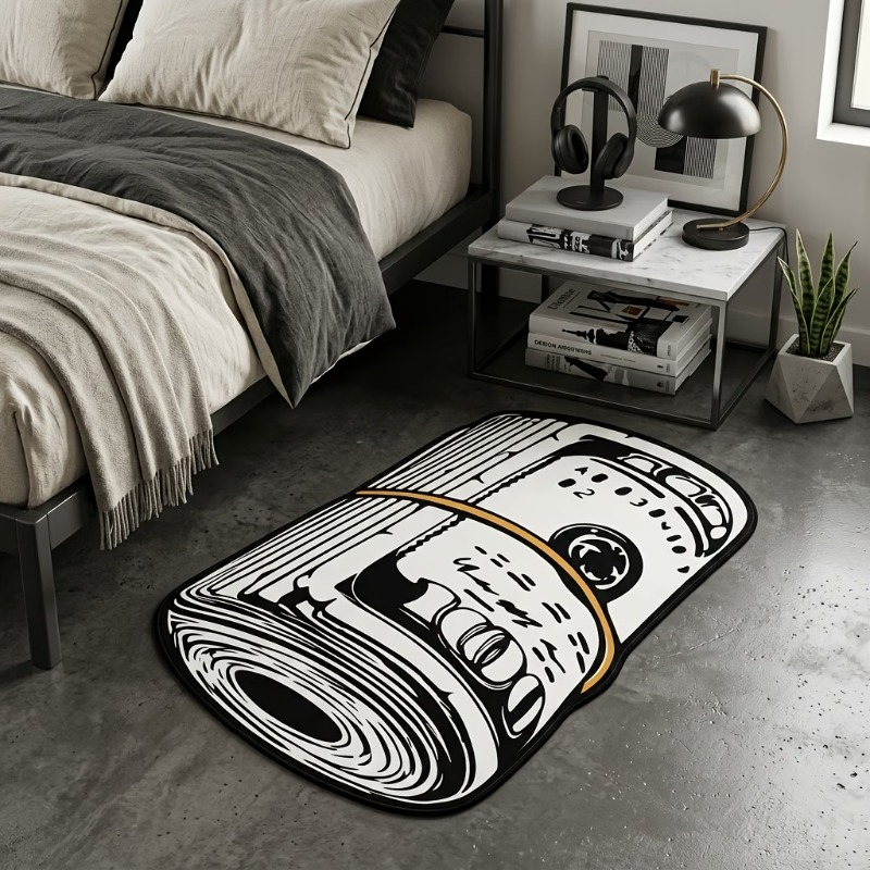 American Retro Rolled‑Up Money - огляд і ціна Retro Gaming Rug