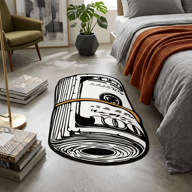 American Retro Rolled‑Up Money - огляд і ціна Retro Gaming Rug