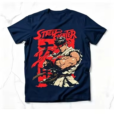 Men's T-shirt Street Fighter R - огляд і ціна Retro Gaming Shops
