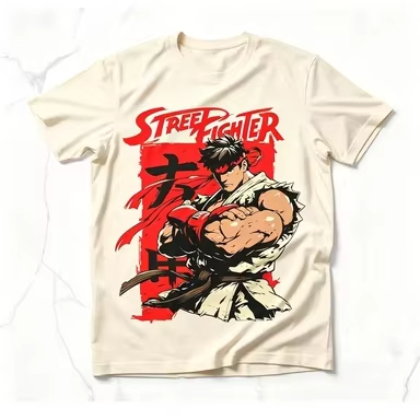 Men's T-shirt Street Fighter R - огляд і ціна Retro Gaming Shops