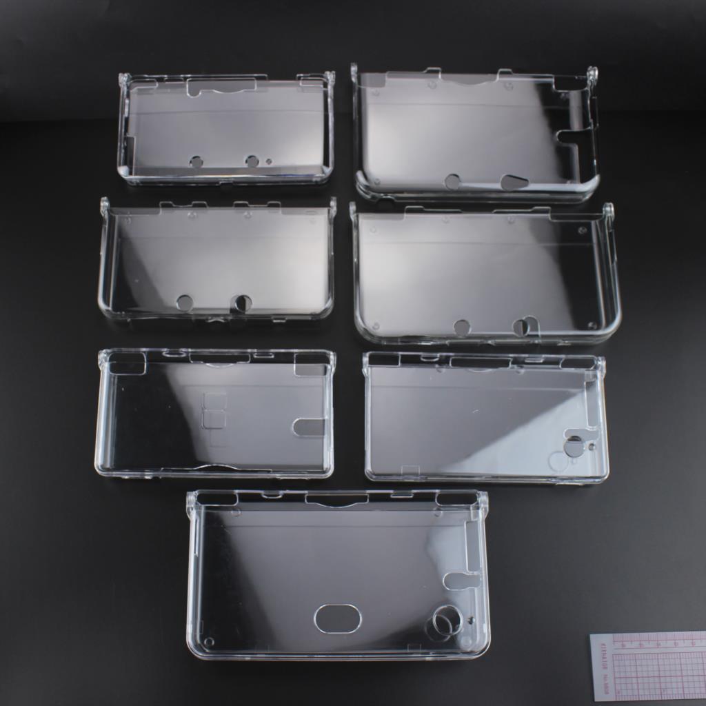 8models 1pc Plastic Clear Crys - огляд і ціна Game Cartridge Case