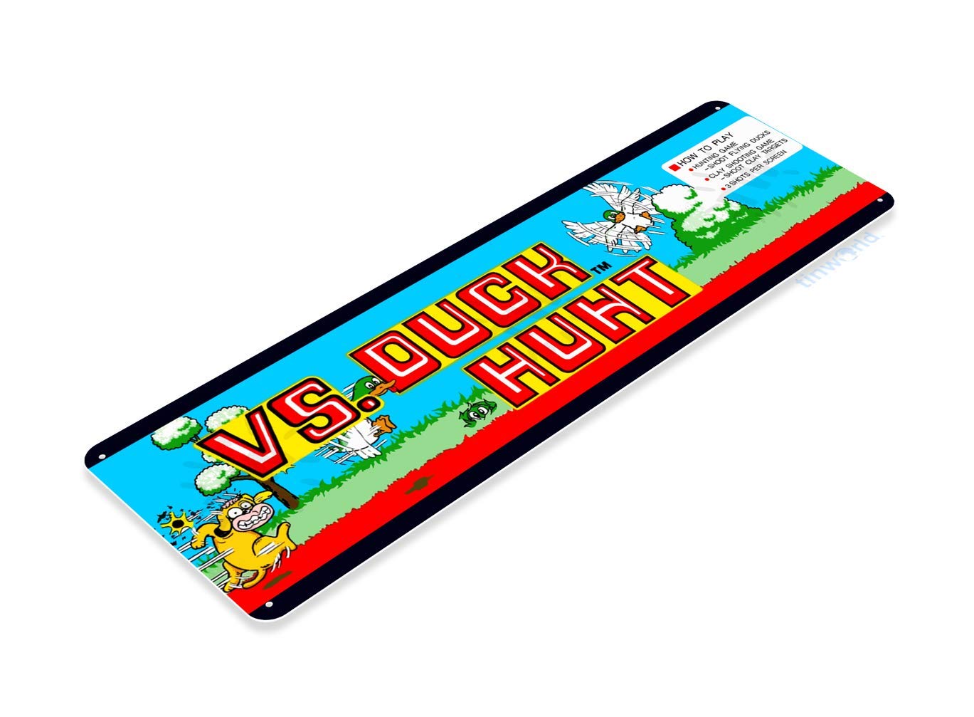 TIN SIGN Duck Hunt Arcade Marq - огляд і ціна Retro Gaming Shops