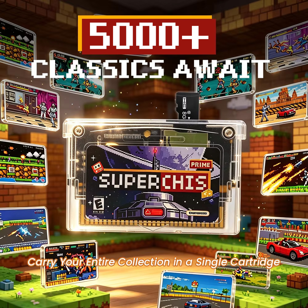 Retro Superchis Flash Game Car - огляд і ціна Retro Gaming Gameboy
