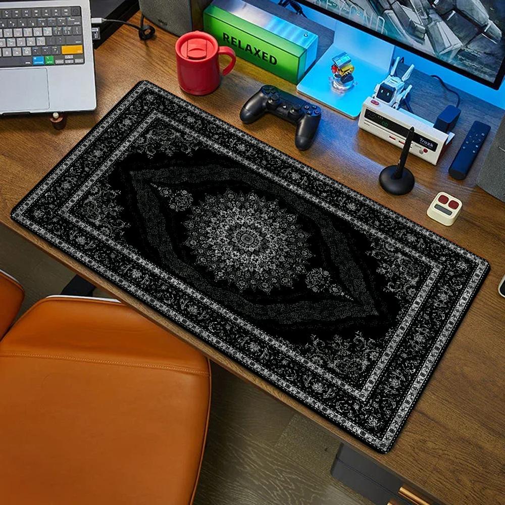 New Black Persian Carpet Myste - огляд і ціна Retro Gaming Rug