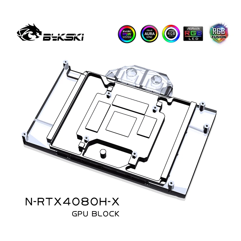 Bykski N-RTX4080H-X GPU Block  - огляд і ціна Nvidia Vga Rtx 4080