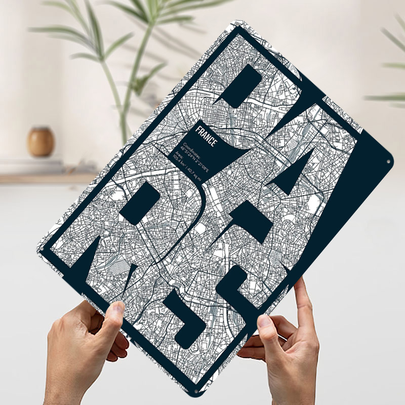 Paris France Map Typography Pr - огляд і ціна Retro Gaming France