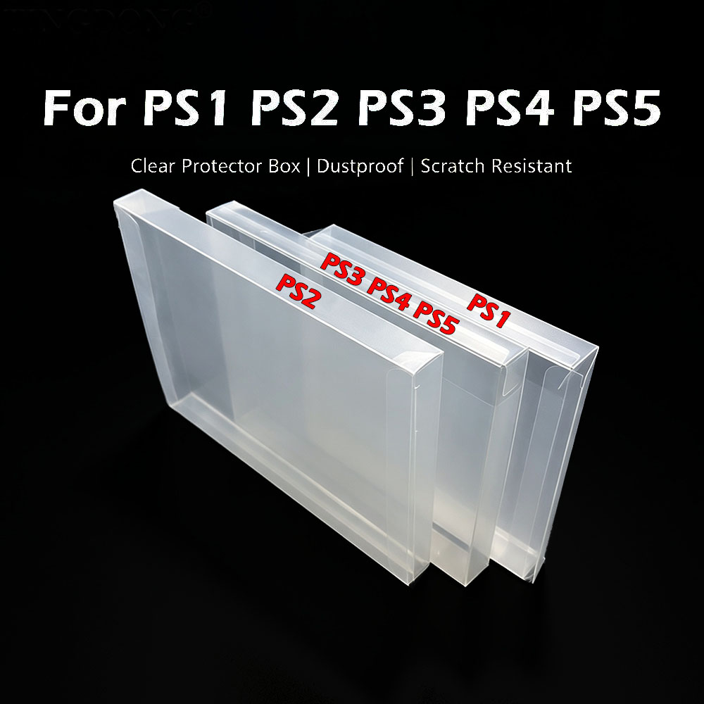 1‑10PCS Clear PET Game Protect - огляд і ціна Game Cartridge Case