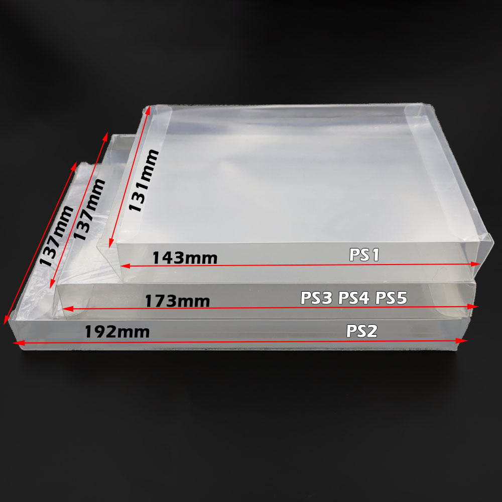 1‑10PCS Clear PET Game Protect - огляд і ціна Game Cartridge Case