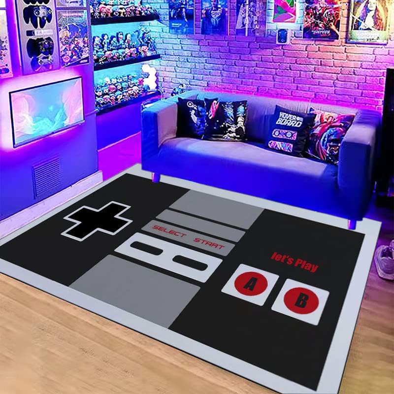 Vintage NES Controller Themed  - огляд і ціна Retro Gaming Rug