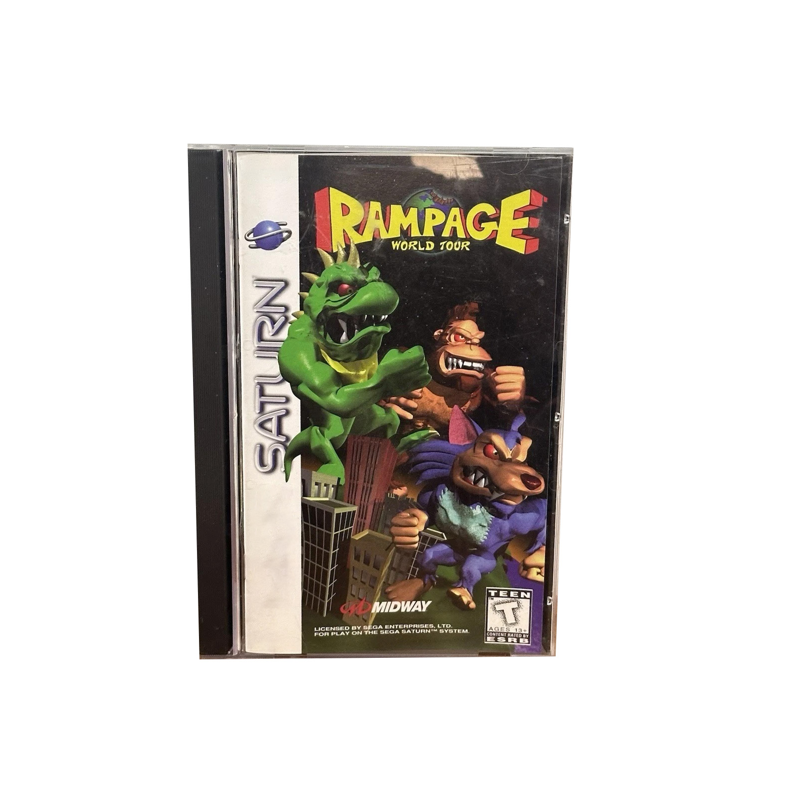Saturn Copy Disc Game rampage  - огляд і ціна Retro Gaming Setup