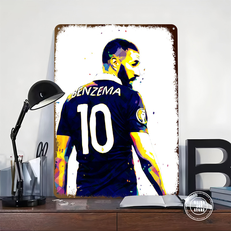 Karim Benzema France Poster Re - огляд і ціна Retro Gaming France