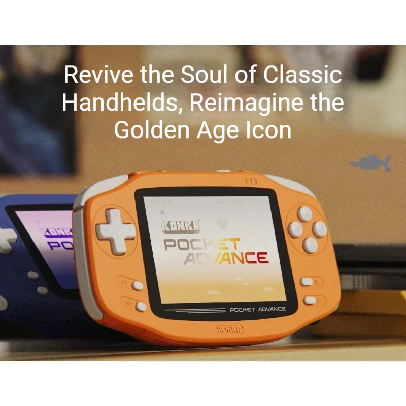 AYANEO KONKR Pocket Advance Re - огляд і ціна Retro Gaming Gameboy