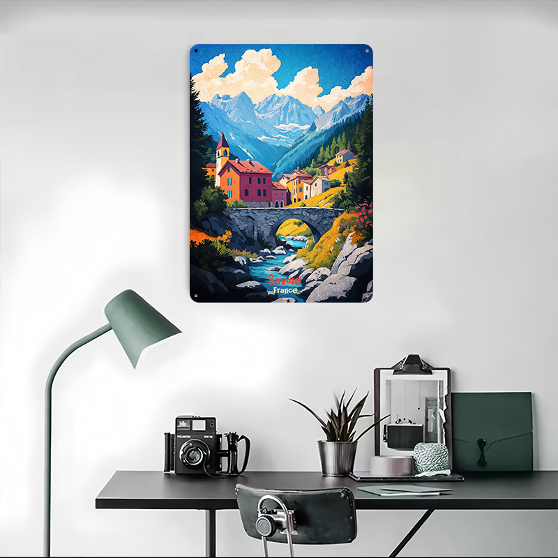 Savoie France Art Tinplate Pos - огляд і ціна Retro Gaming France