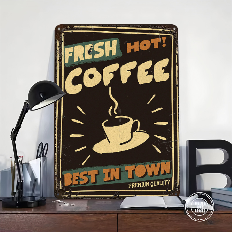 Coffee Shop Vintag Poster Cust - огляд і ціна Retro Gaming Shops