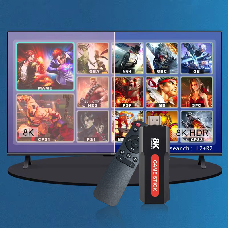 X2 Game Stick HD 4K 8K 3D Cons - огляд і ціна Retro Gaming Raspberry Pi Zero
