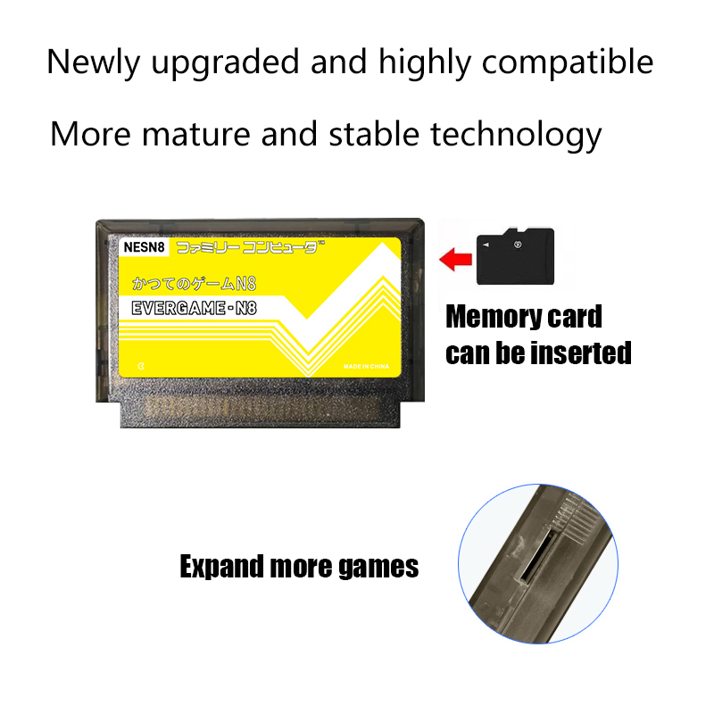 REMANK EVERGAME N8 NES Cartrid - огляд і ціна Retro Gaming Station