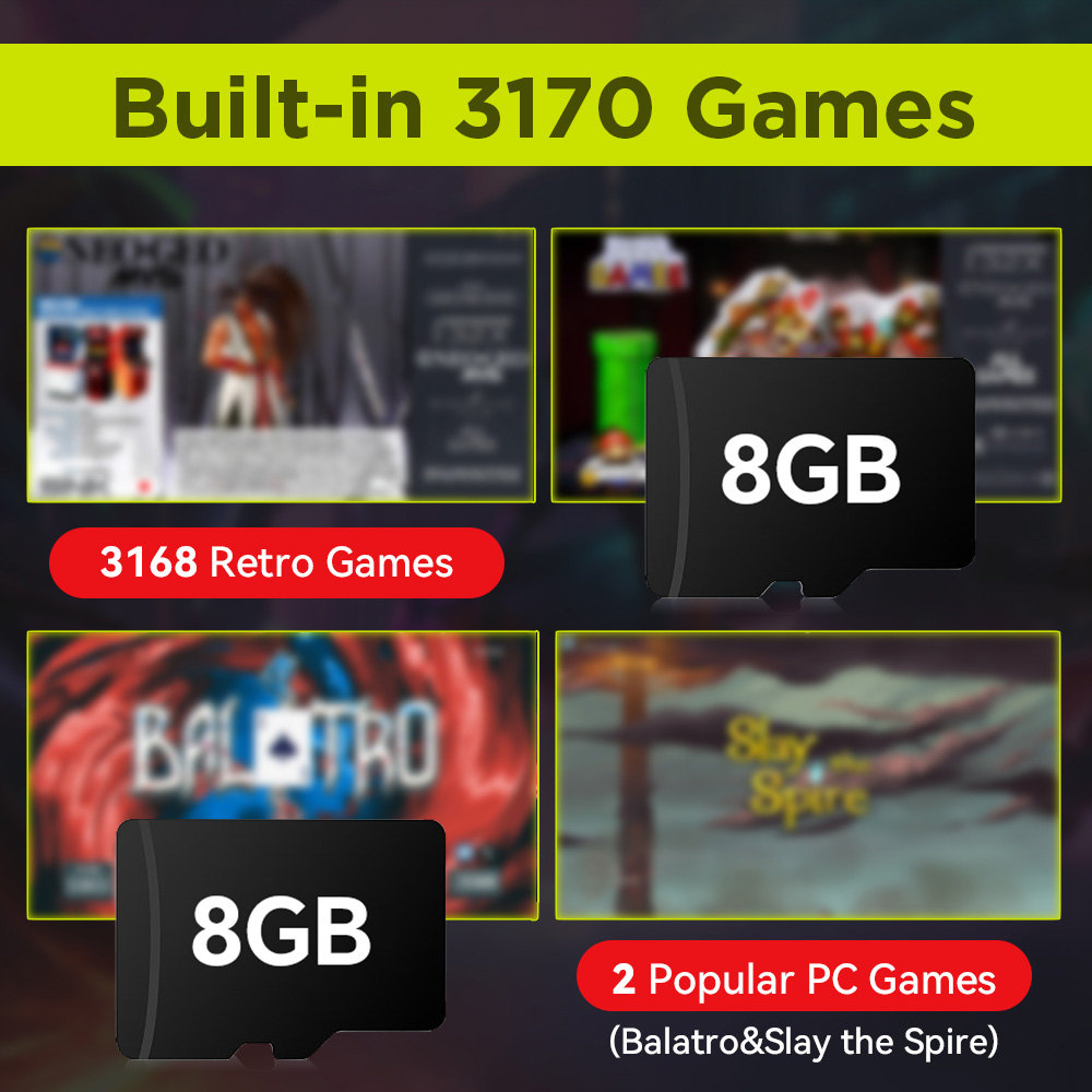 8GB Game TF Card with 3170 Ret - огляд і ціна Retro Gaming Emulator Console