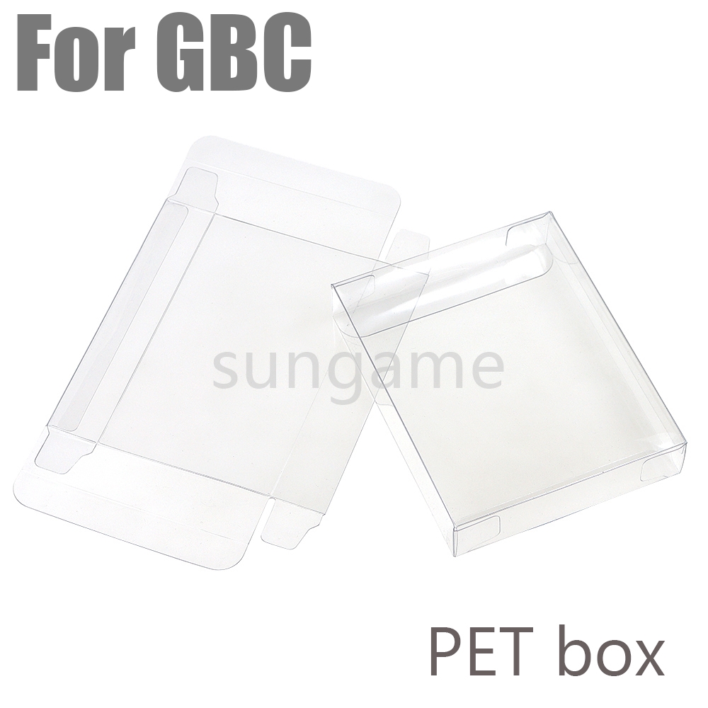 3pcs PET Display Box For GBC P - огляд і ціна Game Cartridge Case