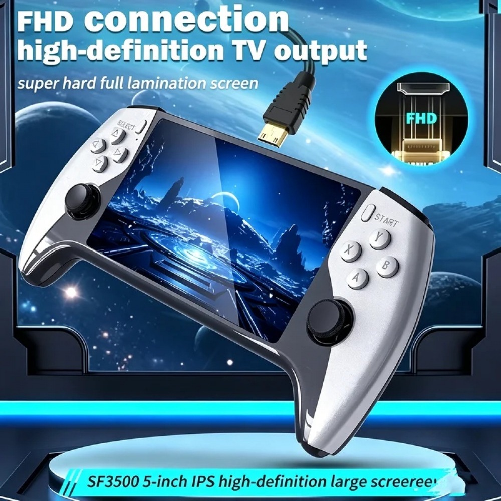 SF3500 5 inch Handheld Game Co - огляд і ціна Retro Gaming Station