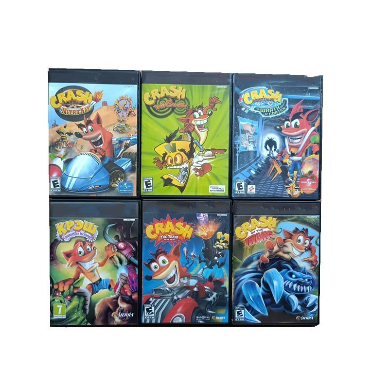PS2 Copy Game Disc Crash Bandi - огляд і ціна Retro Gaming Station